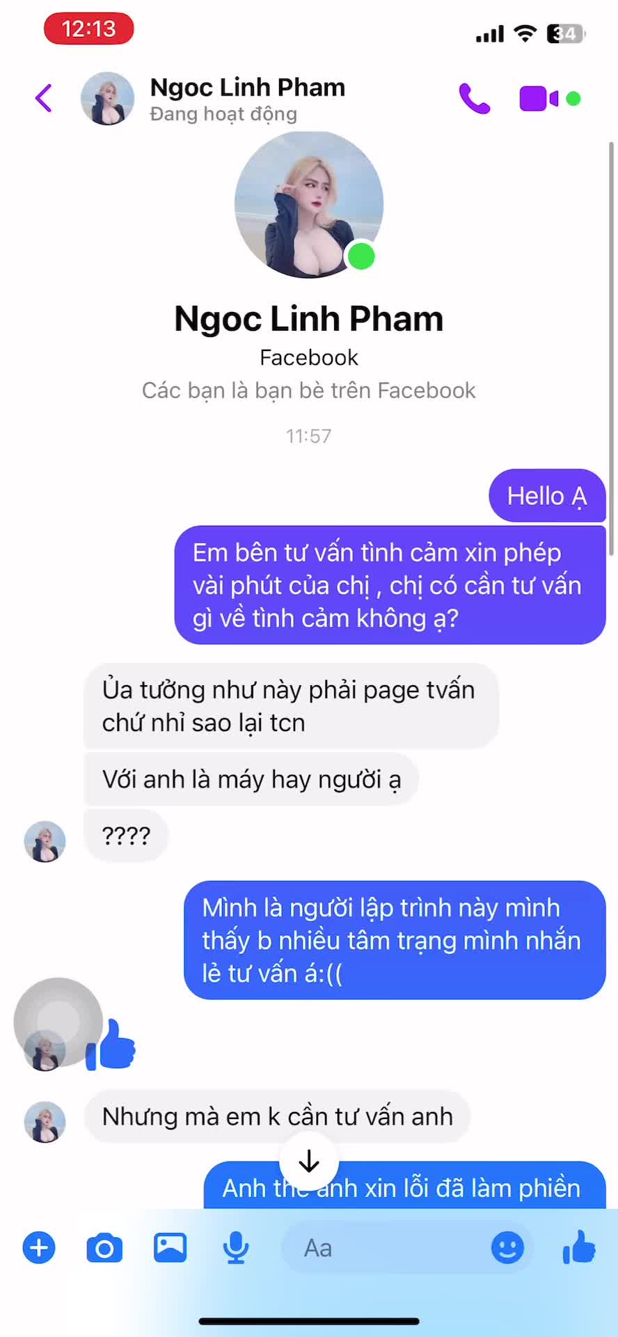 Cũng là tán gái nhưng nó lạ lắm anh em:(