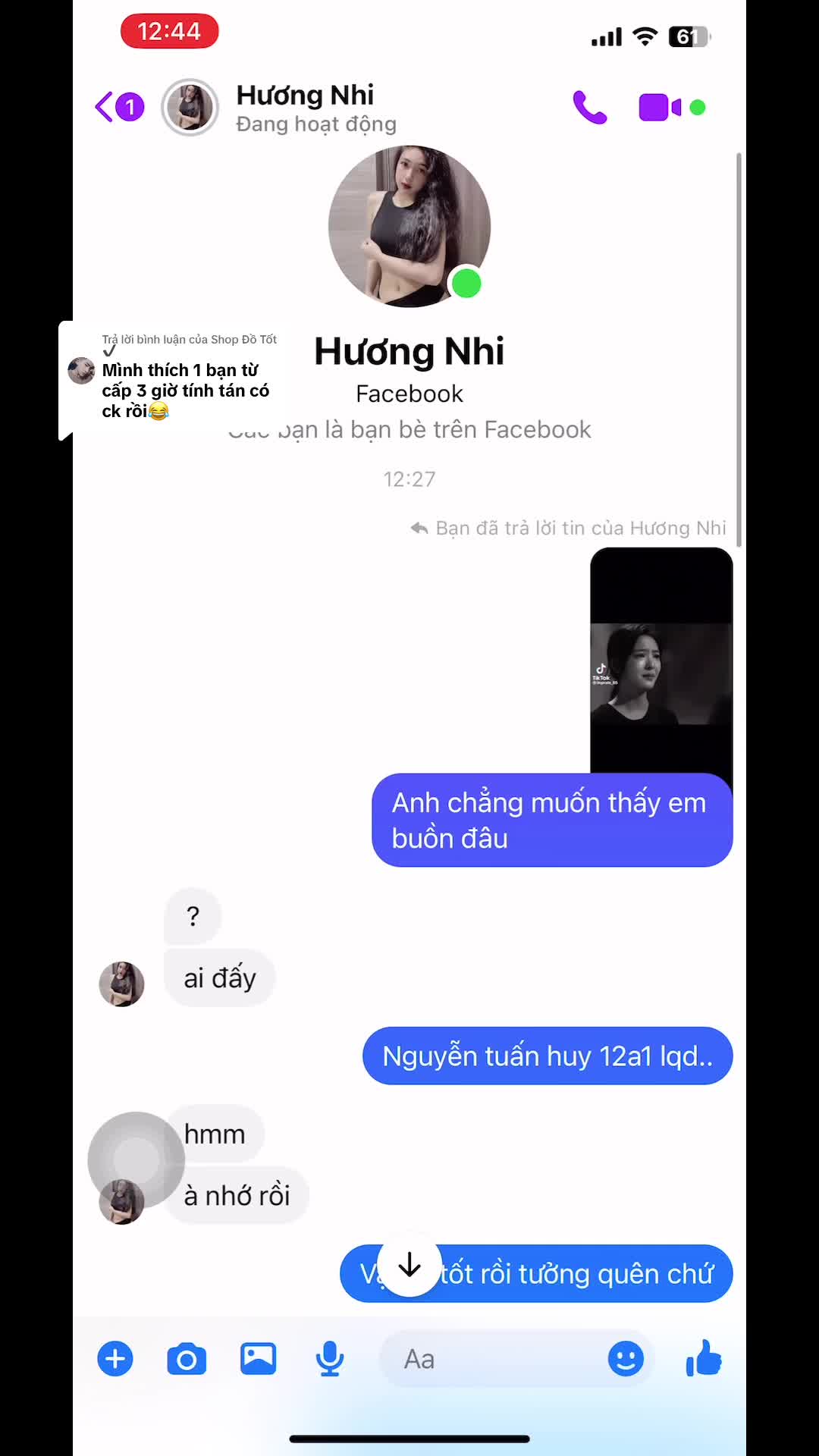 Giống trường hợp mà hoàn cảnh khác