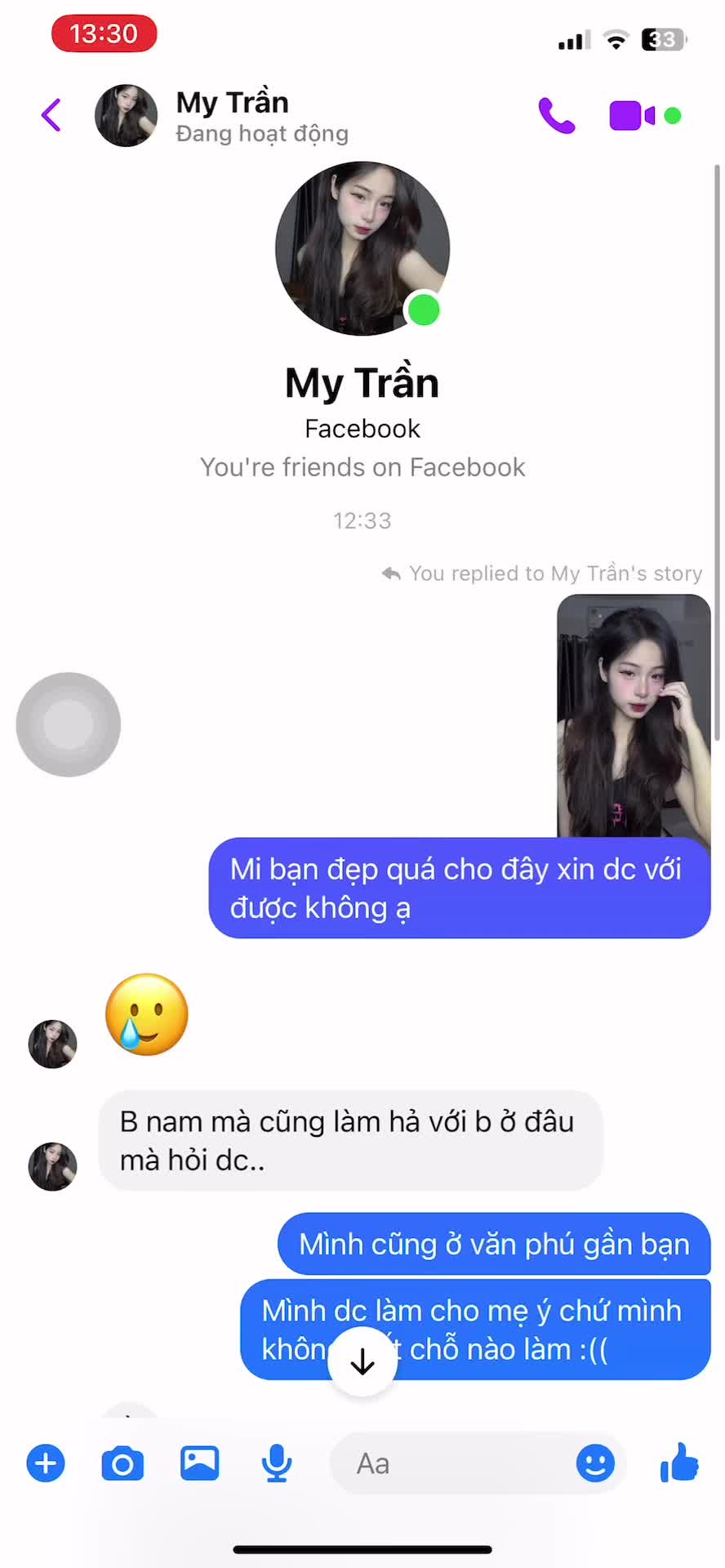 Đã thích em r thì a k thiếu lí do:(