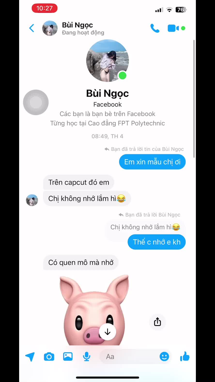 ⁣Mọi ng hỏi tại sao mình nhiều gái the